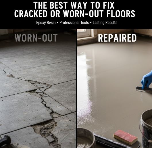Best Way to Fix Cracked or Worn-Out Floors